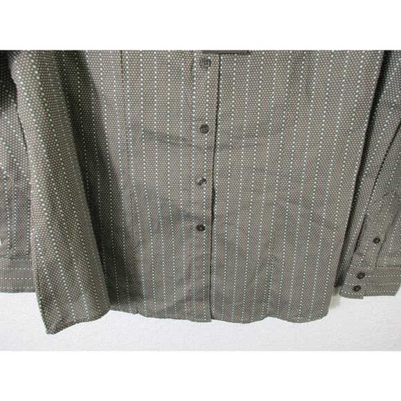 Cinch Ladies Shirt Size XXL Multicolor Print Button Down Flip Cuff MSW9164191 - Picture 5 of 10